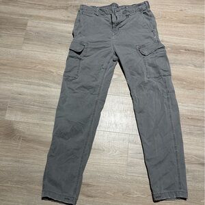 American Eagle Outfitters Charcoal Cargo Pants size 30x34